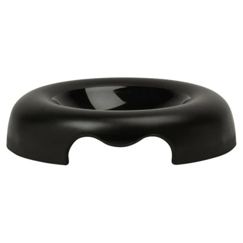 UNITED PETS - Mangeoire pour chats kitty noir 18 cm
