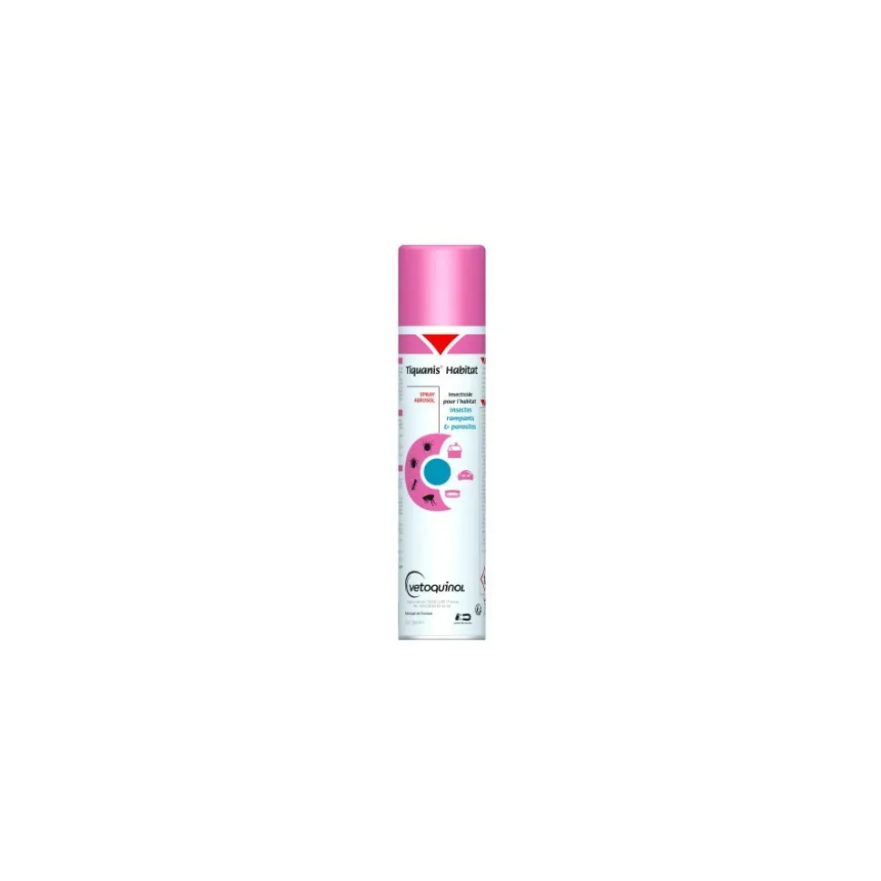 VETOQUINOL - Tiquanis habitat insectes rampants 100 ml