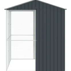 VIDAXL - Aviary pour oiseaux anthracite 215x210x247 cm en acier