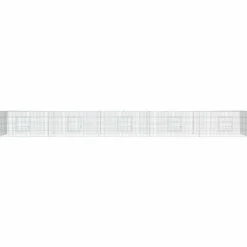 VIDAXL - Cage à lapin 5 panneaux 541x109x54 cm fer galvanisé