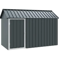 VIDAXL - Cage pour oiseaux anthracite 215 x 112 x 141 cm acier galvanisé