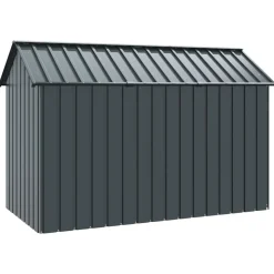 VIDAXL - Cage pour oiseaux anthracite 215 x 112 x 141 cm acier galvanisé