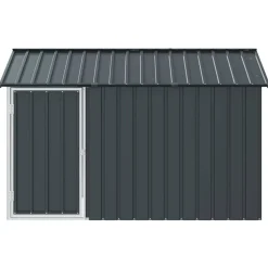VIDAXL - Cage pour oiseaux anthracite 215 x 112 x 141 cm acier galvanisé