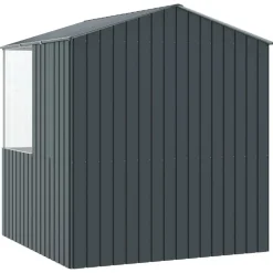VIDAXL - Cage pour oiseaux anthracite 215 x 209 x 230 cm acier galvanisé