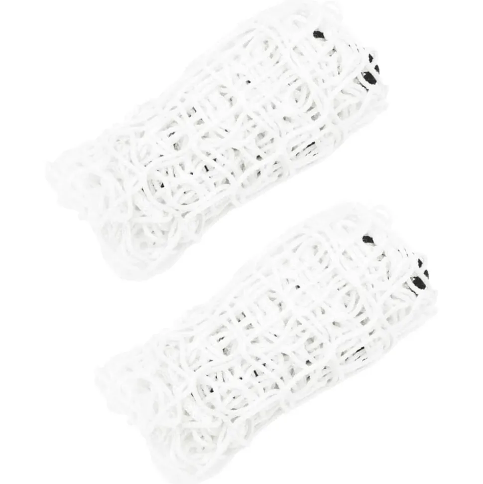 VIDAXL - Filets à foin 2 pcs rectangulaire blanc 90x60 cm pp