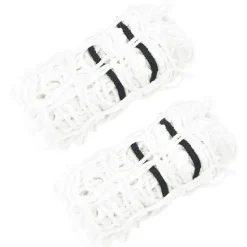 VIDAXL - Filets à foin 2 pcs rond blanc 100x100 cm pp