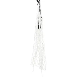 VIDAXL - Filets à foin 2 pcs rond blanc 75x50 cm pp