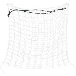 VIDAXL - Filets à foin 2 pcs rond blanc 75x75 cm pp