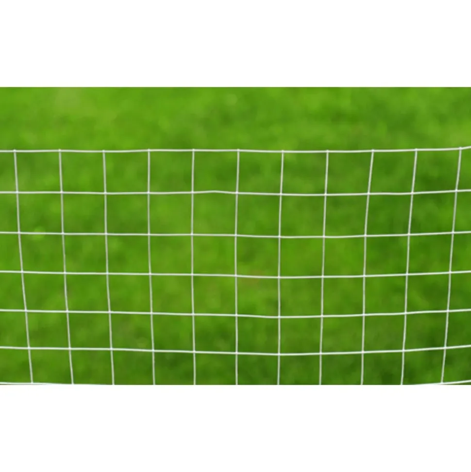 VIDAXL - Grillage pour volière acier galvanisé 25x1 m argenté