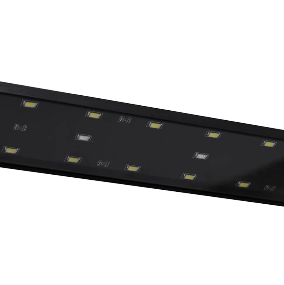VIDAXL - Lampe à led d'aquarium avec pince 25-45 cm bleu et blanc