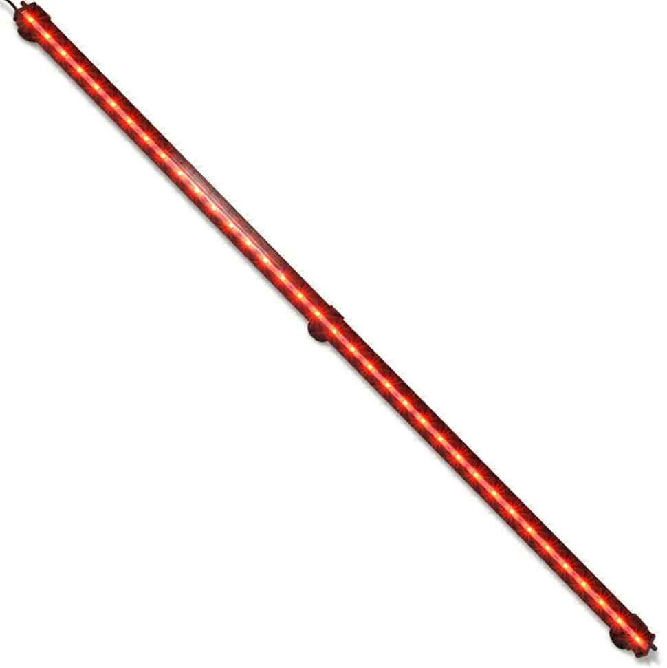 VIDAXL - Lampe led de bulles d'aquarium rvb 94 cm