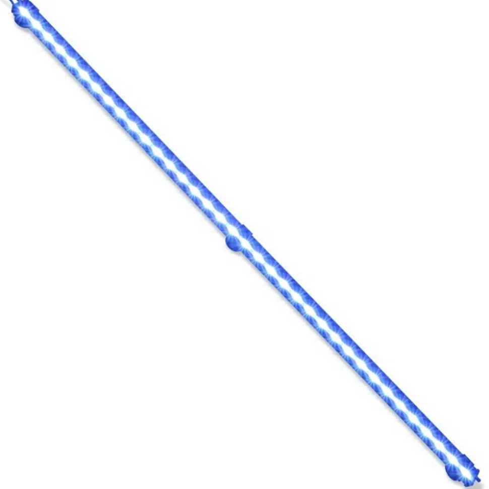 VIDAXL - Lampe led de bulles d'aquarium rvb 94 cm