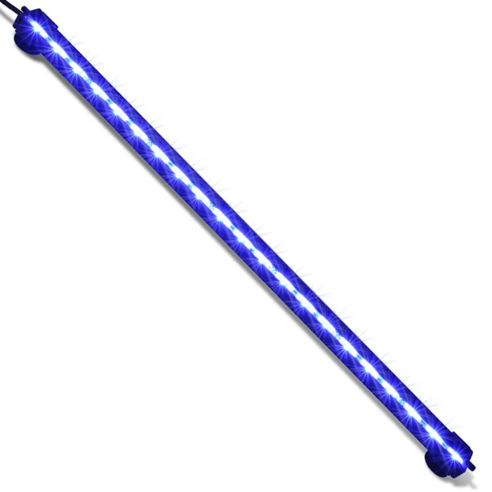 VIDAXL - Lampe led de bulles d'aquarium rvb 56,5 cm