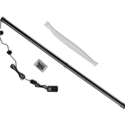 VIDAXL - Lampe led de bulles d'aquarium rvb 107 cm