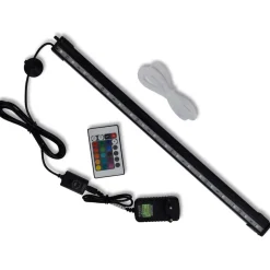 VIDAXL - Lampe led de bulles d'aquarium rvb 48 cm