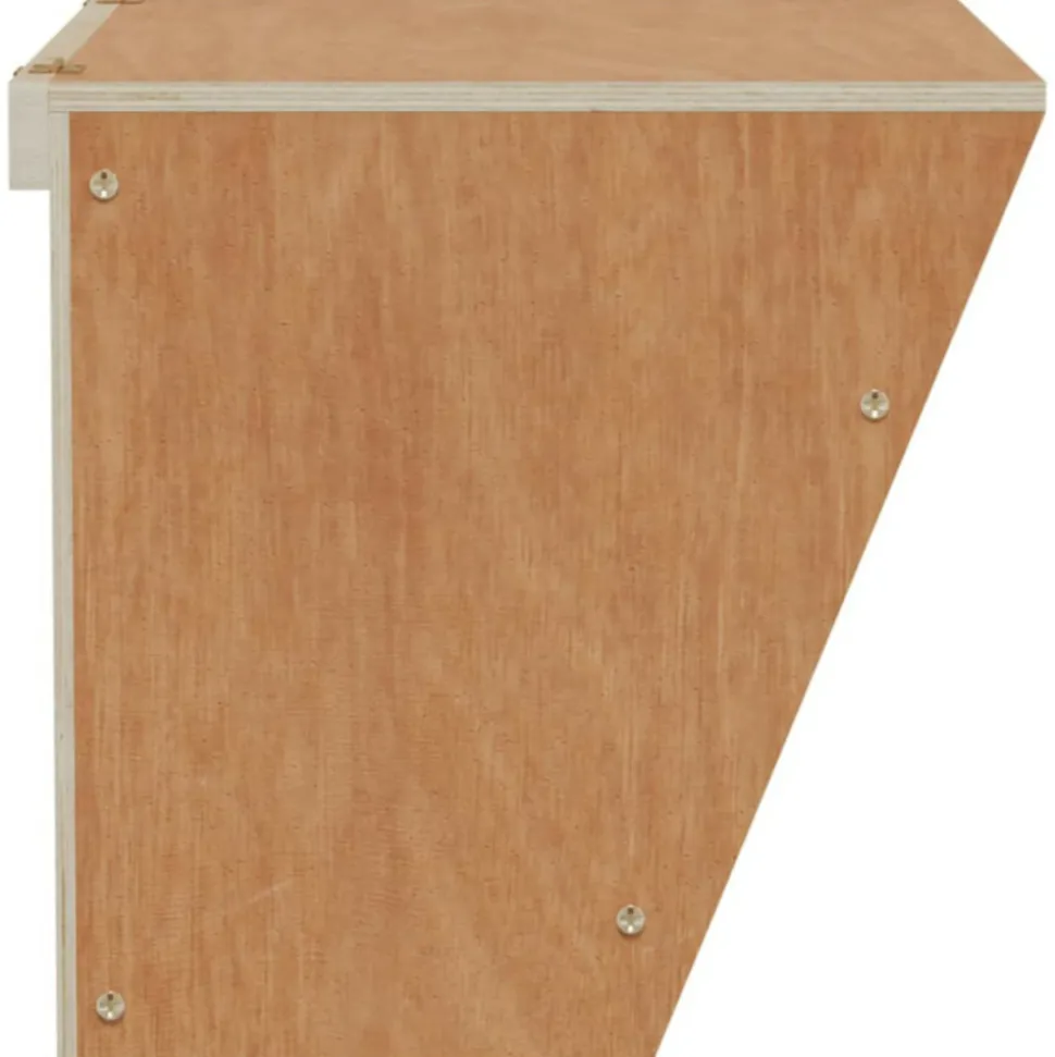 VIDAXL - Mangeoire à foin pour lapins 25x18,5x20,5 cm bois massif sapin