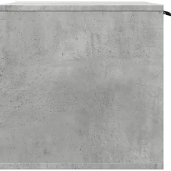 VIDAXL - Meuble de bac à litière pour chat gris béton bois d'ingénierie
