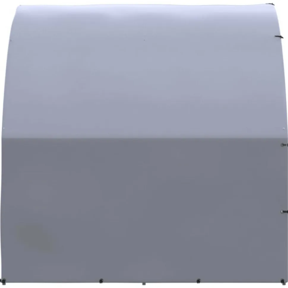 VIDAXL - Poulailler d extérieur 3x12x2 m acier galvanisé