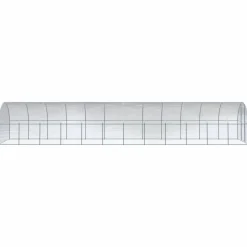 VIDAXL - Poulailler d extérieur 3x12x2 m acier galvanisé