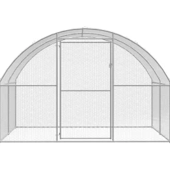 VIDAXL - Poulailler d extérieur 3x2x2 m acier galvanisé