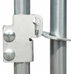 VIDAXL - Poulailler 3 x 1 x 1,5 m acier galvanisé