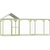 VIDAXL - Poulailler 4,5x1,5x2 m pinède imprégnée