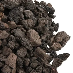 VIDAXL - Roches volcaniques 10 kg noir 1-2 cm
