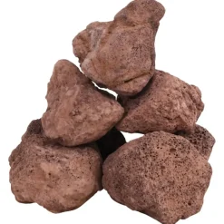 VIDAXL - Roches volcaniques 10 kg rouge 10-30 cm
