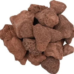 VIDAXL - Roches volcaniques 25 kg rouge 5-8 cm