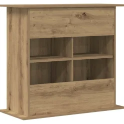 VIDAXL - Support d'aquarium chêne artisanal 81x36x73 cm bois ingénierie