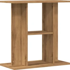 VIDAXL - Support d'aquarium chêne marron 60x30x60 cm bois d'ingénierie