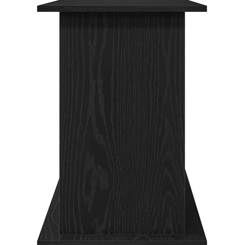 VIDAXL - Support d'aquarium chêne noir 101x41x58 cm bois d'ingénierie