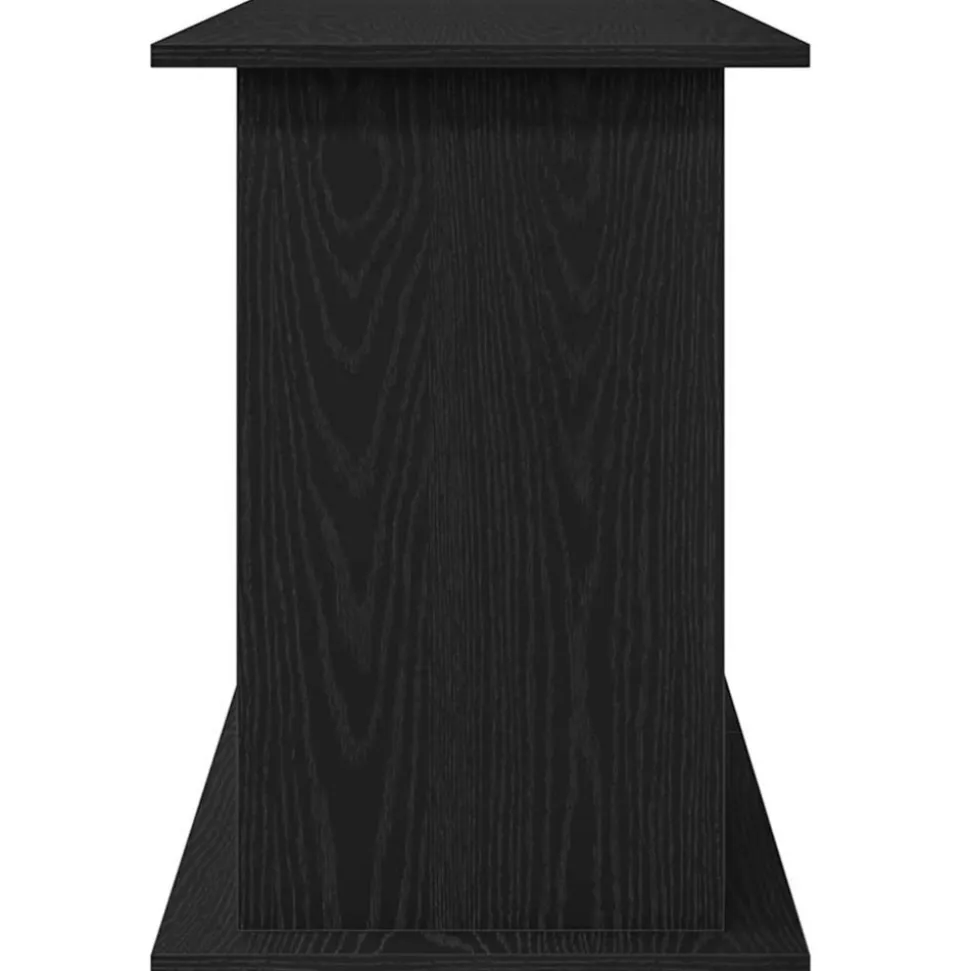 VIDAXL - Support d'aquarium chêne noir 121x41x58 cm bois d'ingénierie