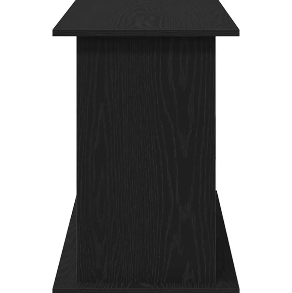 VIDAXL - Support d'aquarium chêne noir 101x41x58 cm bois d'ingénierie