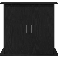 VIDAXL - Support pour aquarium chêne noir 81x36x73 cm bois d'ingénierie