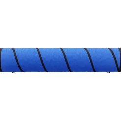 VIDAXL - Tunnel pour chien bleu ø 40x200 cm polyester
