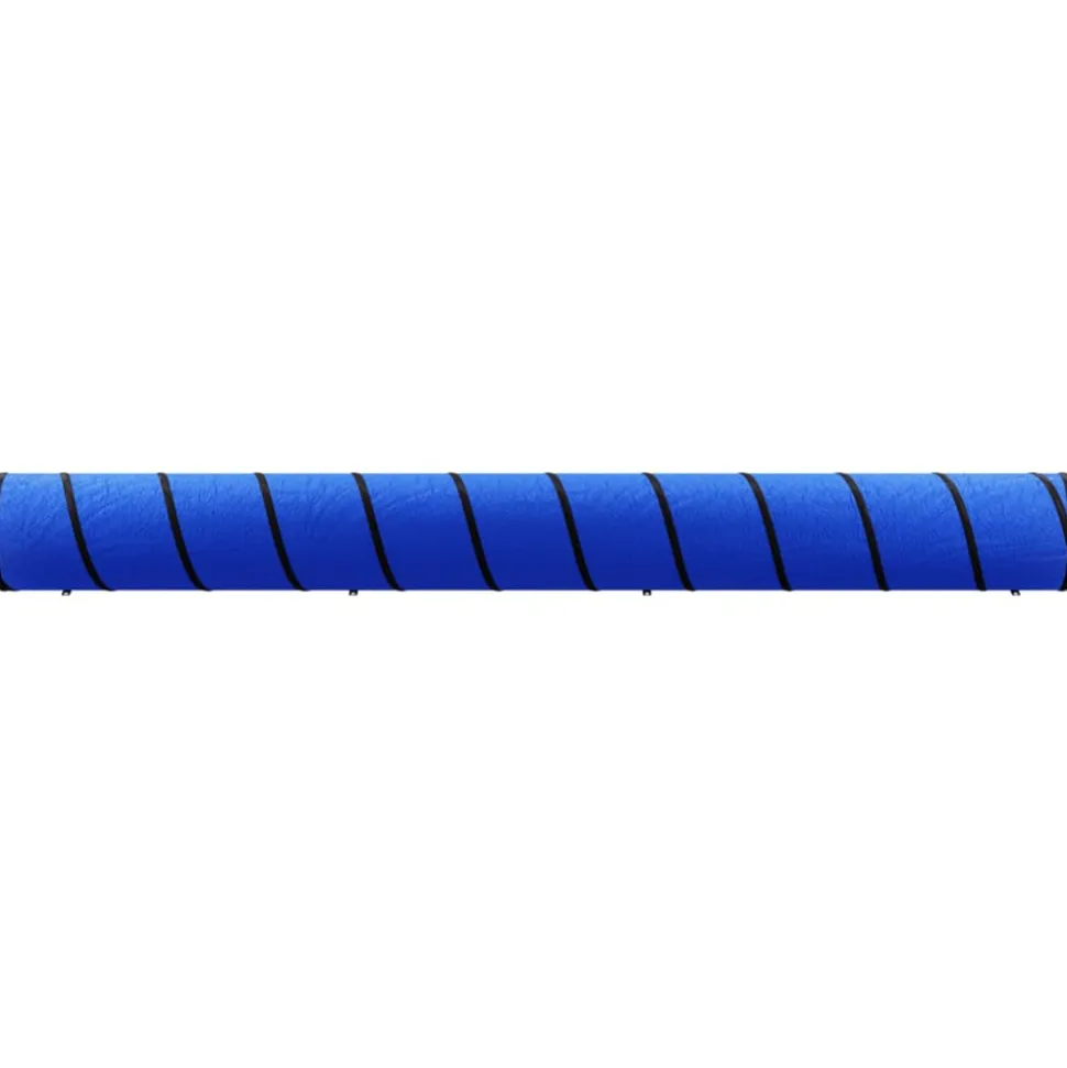 VIDAXL - Tunnel pour chien bleu ø 55x500 cm polyester