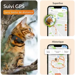 WEENECT - Weenect XS - collier gps pour chat (black edition )