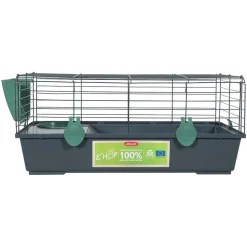 ZOLUX - Cage pour cochon d'inde en plastique recyclé ehop vert