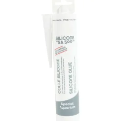 ZOLUX - Colle silicone transparent pour aquarium terrarium 310 ml