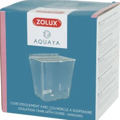 ZOLUX - Cuve isolement avec couvercle 13 x 10 x 13 cm pour aquarium
