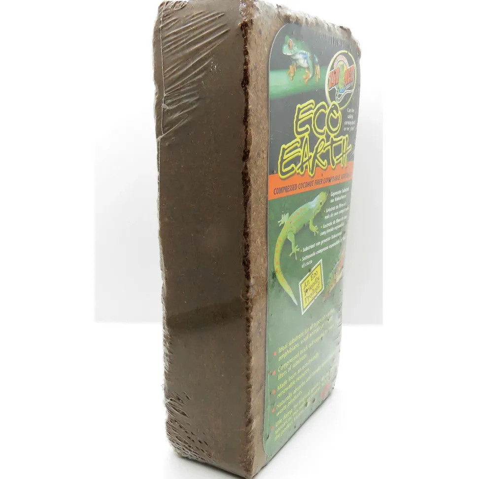 ZOLUX - Fibre de coco compressé 7-8 litres poids 650 g pour reptiles