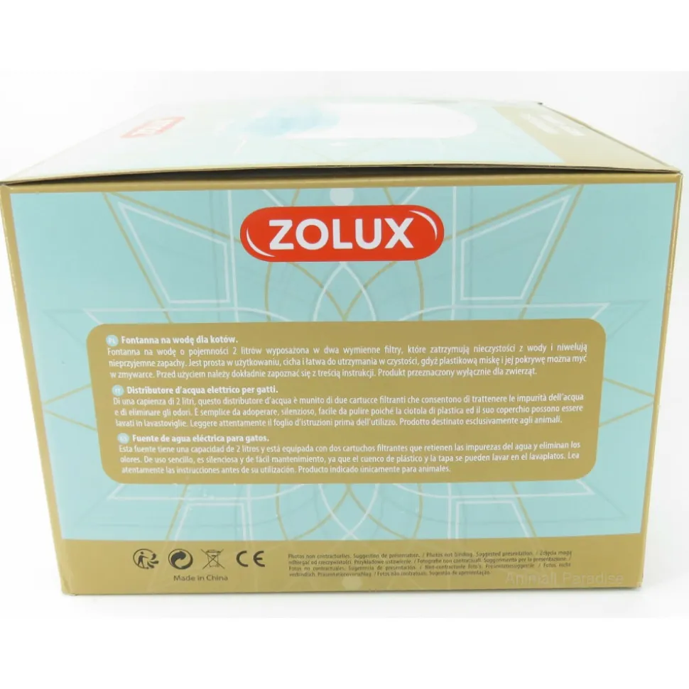 ZOLUX - Fontaine à eau électrique 2l