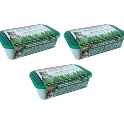 ZOLUX - Herbe à chat dépurative naturelle (lot de 3)