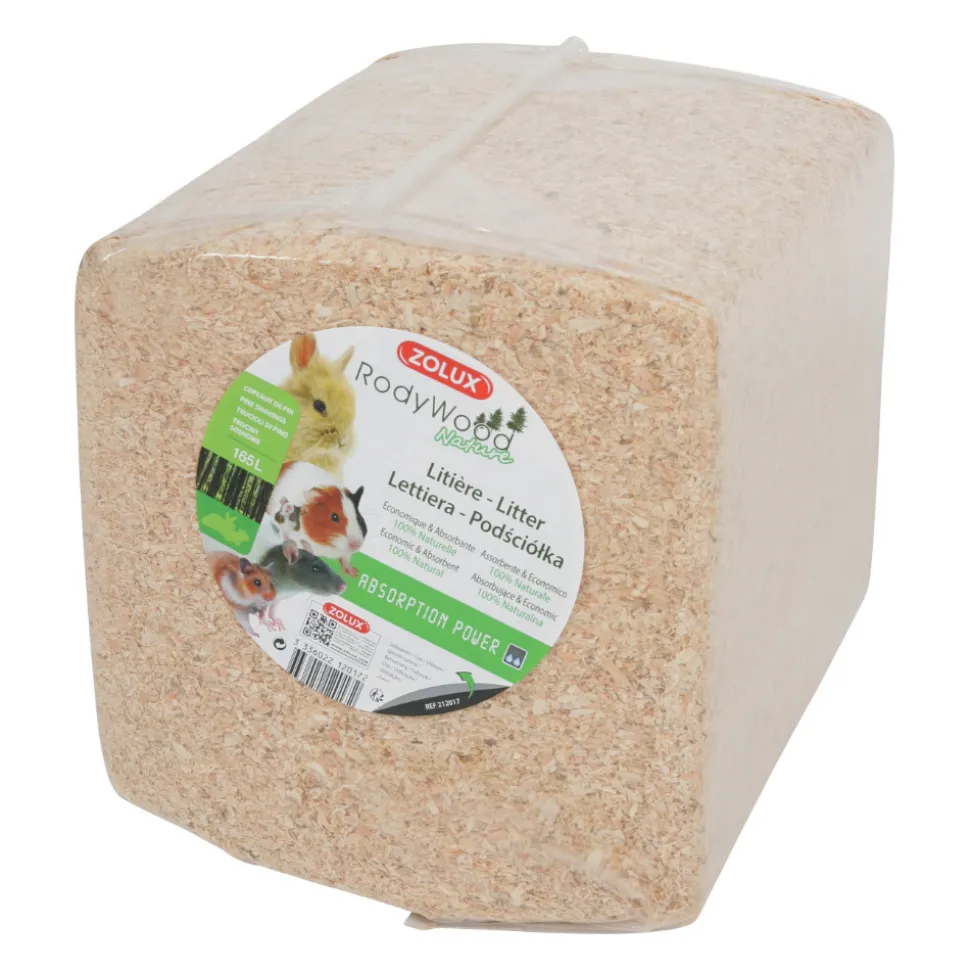 ZOLUX - Litière naturelle rodywood lot de 3