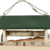 ZOLUX - Mangeoire en bois xl 19 x 37 h 20 cm pour oiseaux