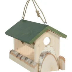 ZOLUX - Mangeoire en bois xl 19 x 37 h 20 cm pour oiseaux