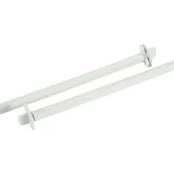 ZOLUX - 2 perchoirs plastique beige de 18 cm, pour cage oiseaux.