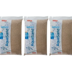 ZOLUX - Sol décoratif aquasand naturel rivière 5kg (lot de 3)