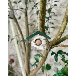 ZOLUX - Support boule de graisse en bois massif pour oiseaux